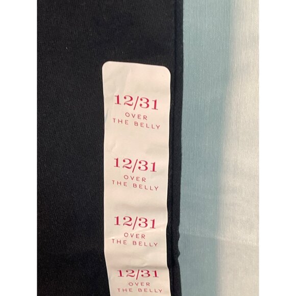 Isabel Maternity By Ingrid & Isabel Over The Belly Crossover Panel Black Skinny - Picture 5 of 12